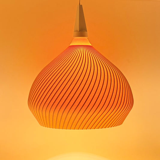 Handgefertigte Designer‑Pendelleuchte maple – modernes, skandinavisches Lichtobjekt für Herrnhuter Stern - A1 Fassung